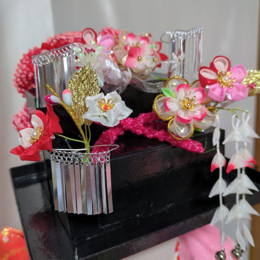 七五三　７歳用　着物コーディネート一式　美品