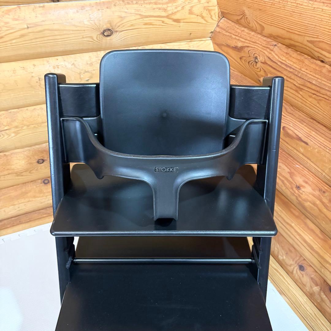 STOKKE ストッケ トリップトラップ TRIPP TRAP ベビーチェア 黒