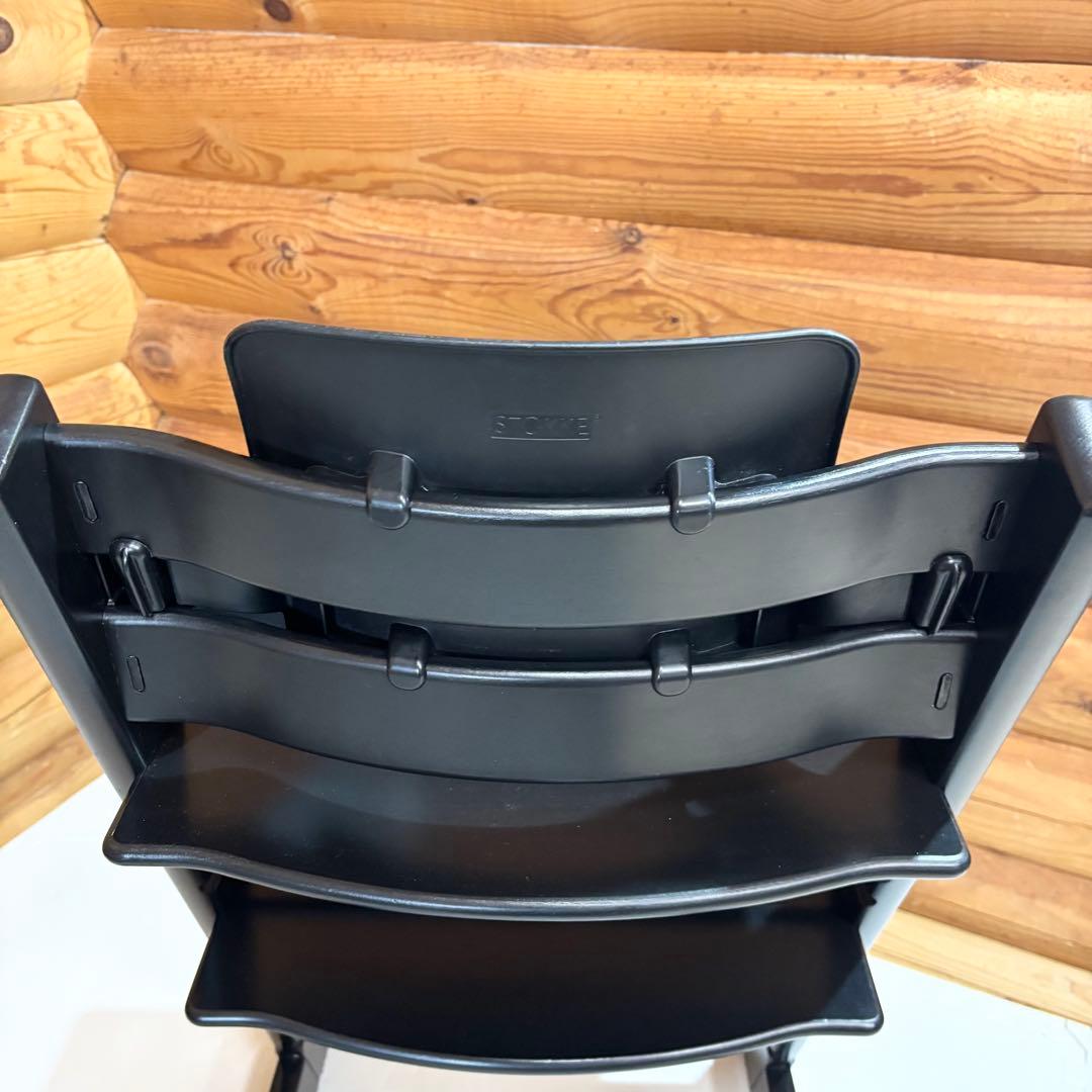 STOKKE ストッケ トリップトラップ TRIPP TRAP ベビーチェア 黒