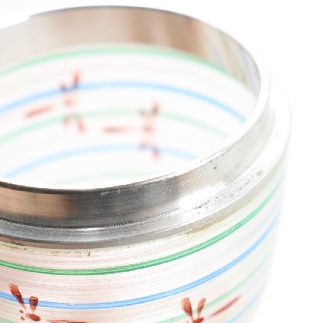 水崎長寿作 義山 独楽蜻蛉 棗 ガラス 硝子 茶道具 共箱共布　V988